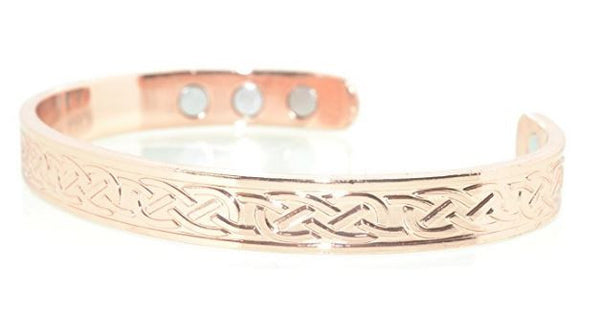 Copper Celtic Bracelets with Magnets for Arthritis and pain relief
