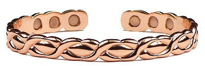 Copper Magnetic Bracelet Cuff