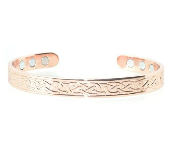 Copper Celtic Bracelets with Magnets for Arthritis and pain relief